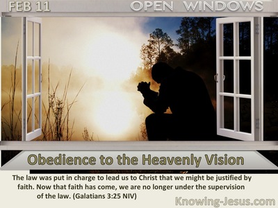 Obedience to the Heavenly Vision